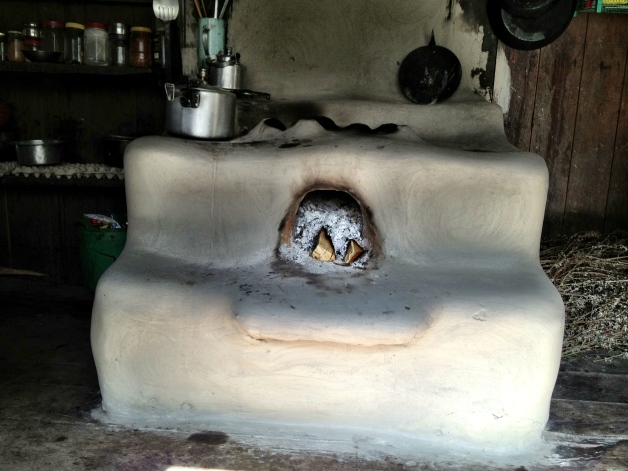 This type of cook stove was used in every tea house along the trek, for cooking and warmth. But mostly for cooking.