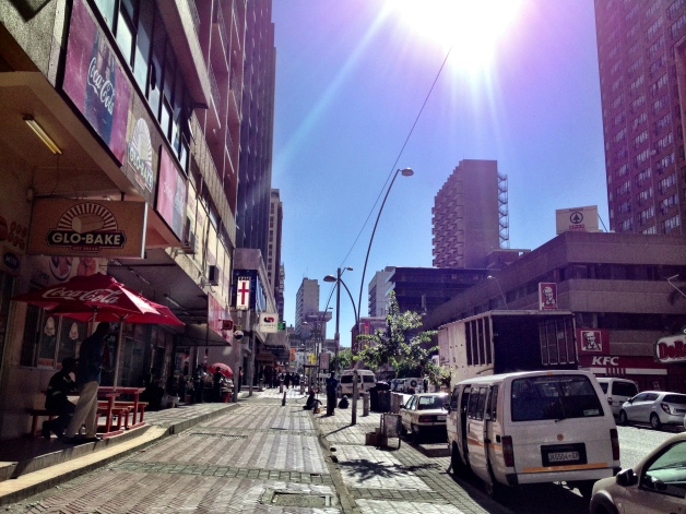 Streets of Hillbrow.