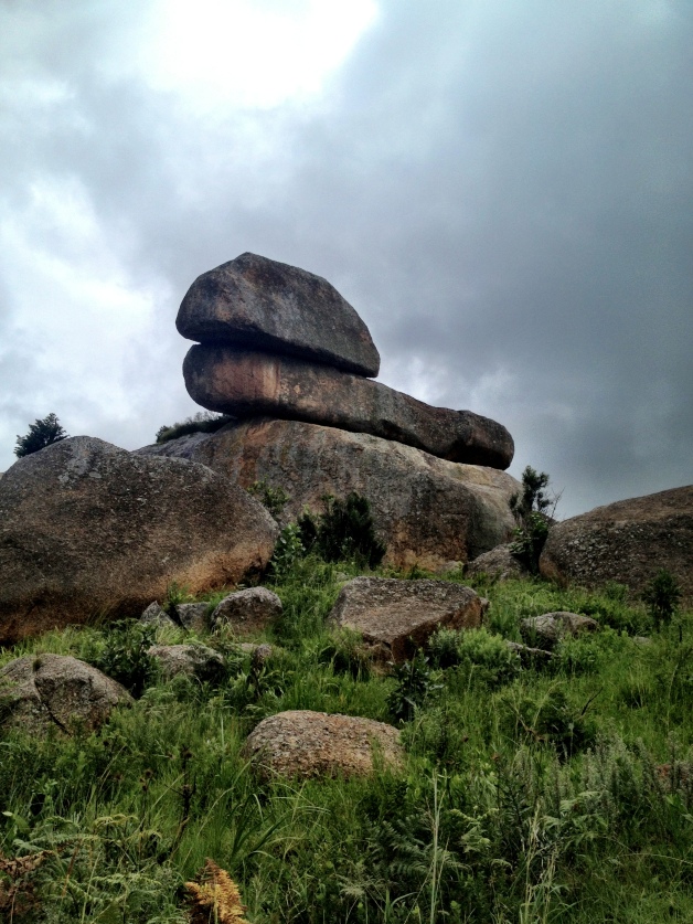 Interesting rock formation on Sibebe.